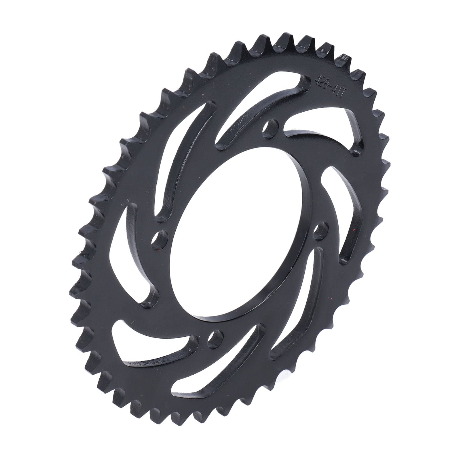 Fydun Pignon de Chaîne Arrière, 41T Le Noir Métal Pignon Arrière pour Chaîne 428 pour Pit Pro Pit Bike Trail Bike Dirt Bike