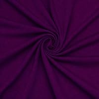 Vista 14 de ITY - Tela de jersey Tejido de elastano, elástico en 2 direcciones, 95% poliéster, 5% elastano, antiarrugas, transpirable, 60 pulgadas de ancho