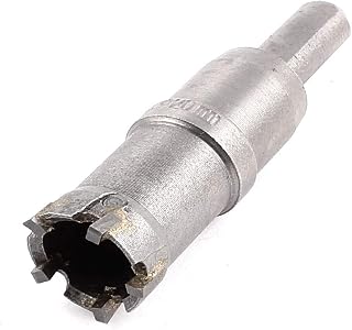 New Lon0167 20mm Cutting Featured Dia 10mm Triangle reliable efficacy drill hole Metal Hole Saw Drilling Tool Gray(id:f6e 69 a8 fb5)