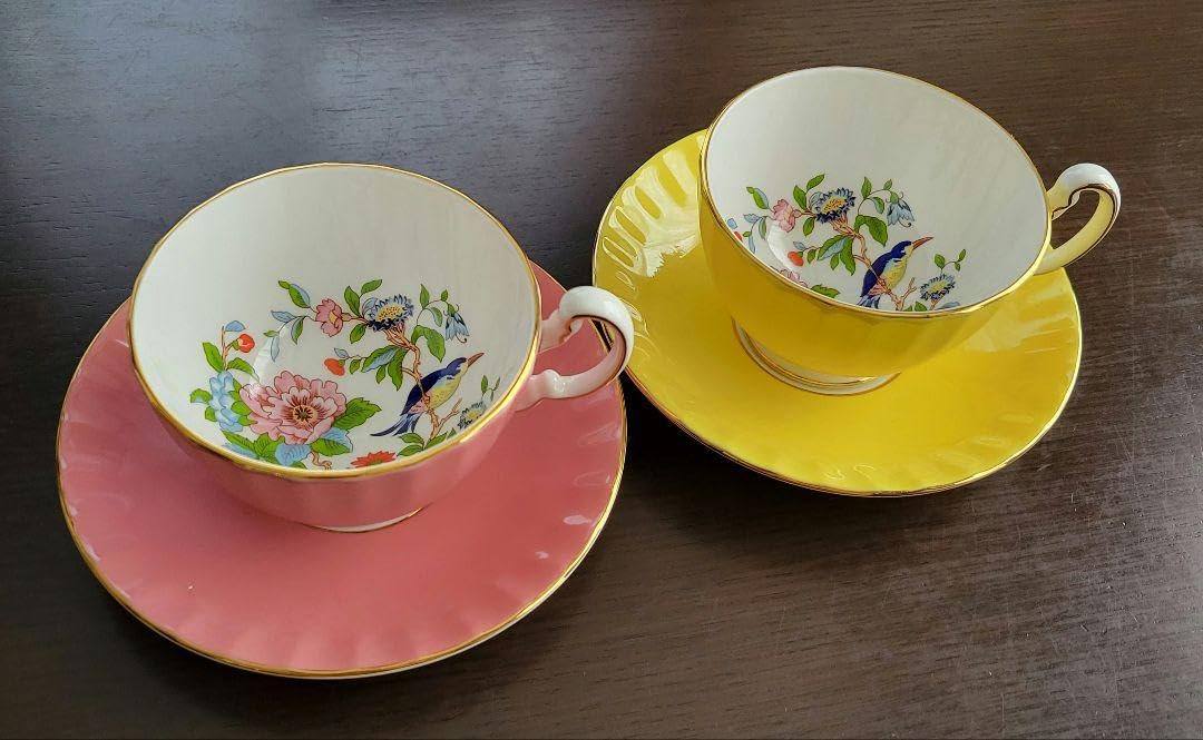 エインズレイ ペンブロック カップ&ソーサー 2客