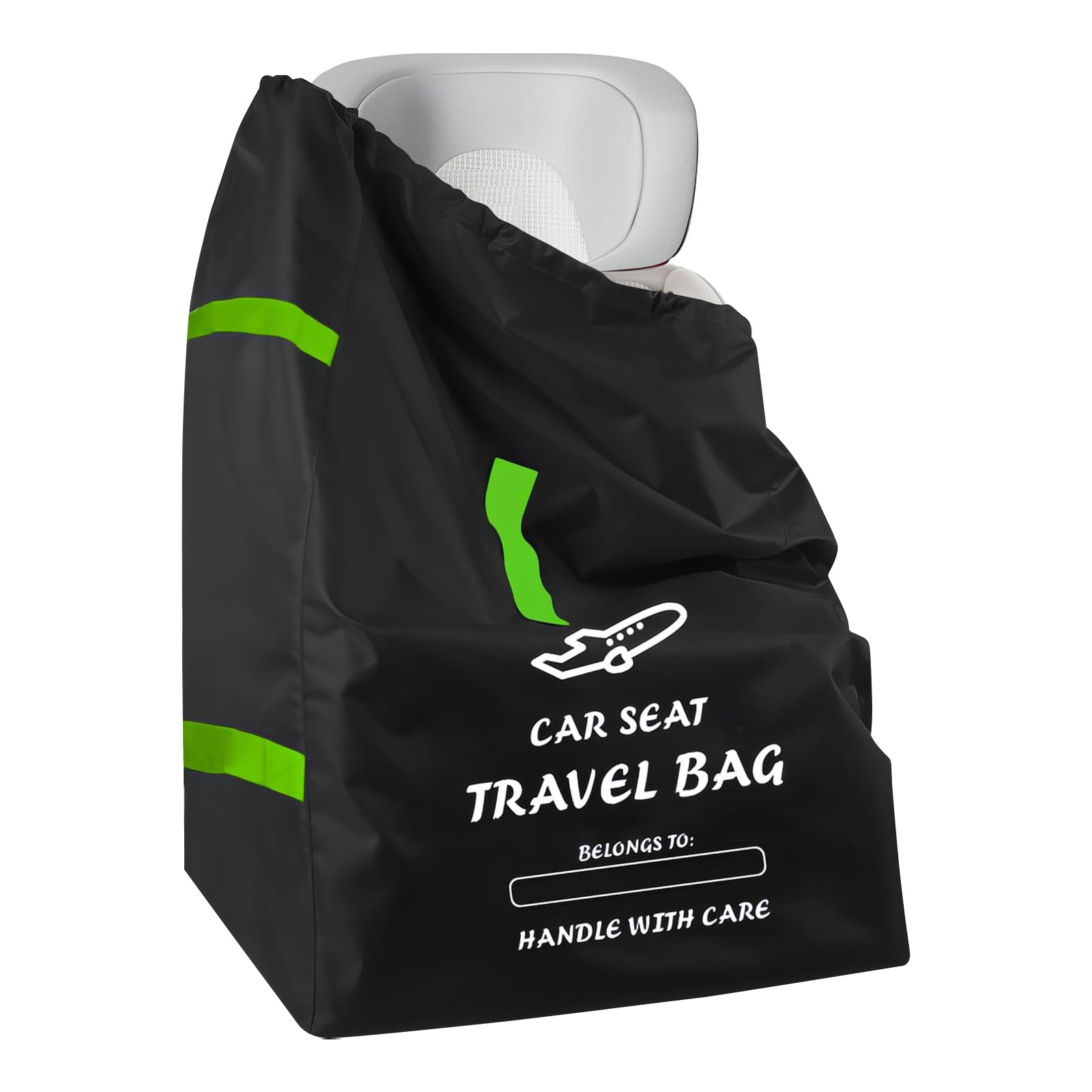 Tmefoy Transporttasche Kinderwagen & Kindersitz, Robuste Schutzhülle für Reise, Flugzeug und Auto, Kinderwagentasche Transporttasche für Babyschale und Autositz