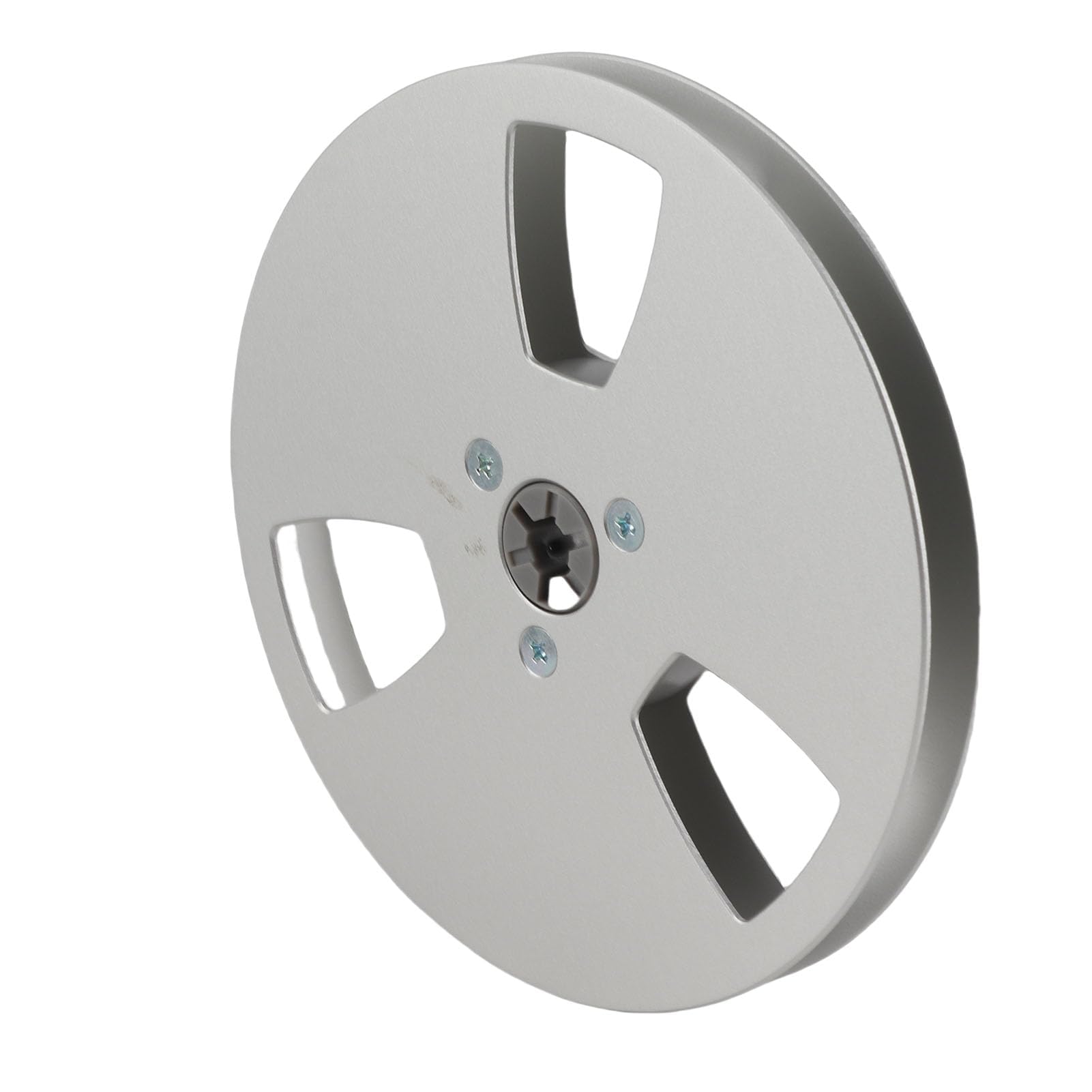 5 Zoll Leere Tonbandspule, 3 Löcher Universal Open Reel Tonband-Leerspule, Leere Aufwickelspule aus Aluminiumlegierung für die Reparatur von Tonbandgeräten