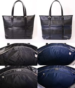 Amazon | [Seal] 森野帆布 x 防水 ボーダー トートバッグ 2WAY 大容量