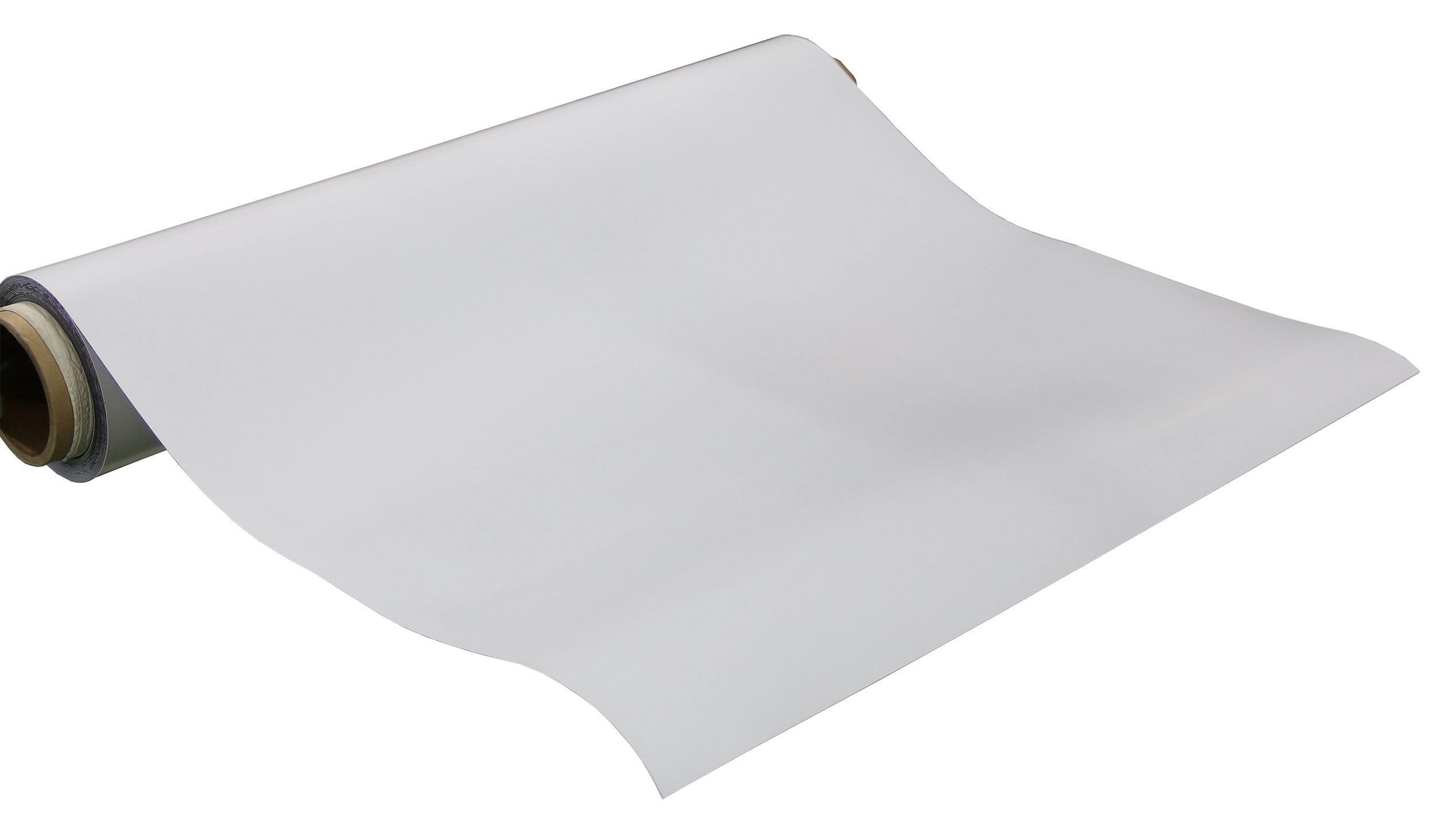 Magna-C® Flexible Magnetfolie | Resistent und bedruckbar | Ideal als Auto-Folie oder Werbeträger | Weiß | 10 x 0,61m mit 0,9mm Stärke