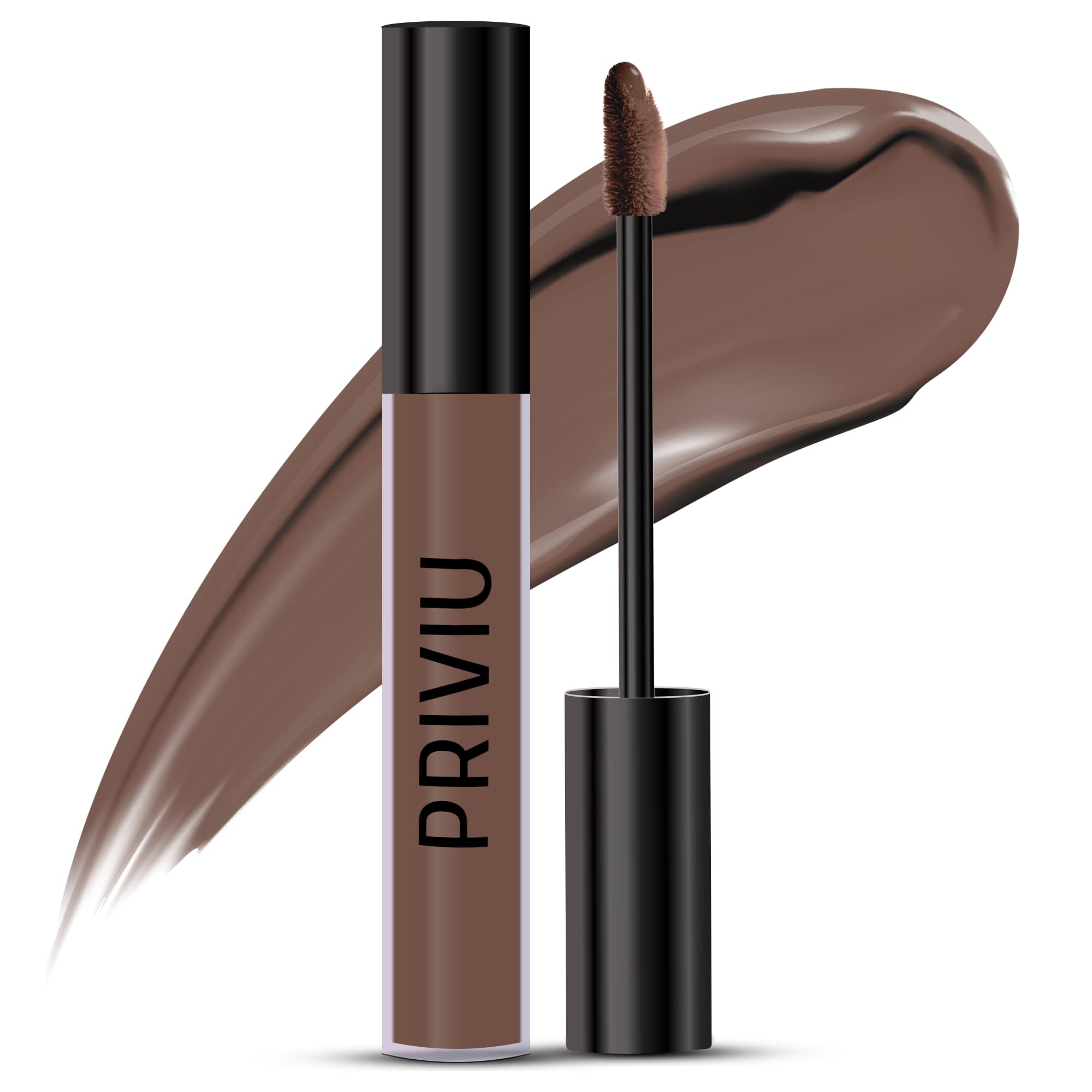 PRIVIU Hydra Matte Lip Color, Long lasting, Non Transfer, Water & Smudge Proof, Light Weight Liquid Lipstick, 4 ml, Coffee -11-image-12
