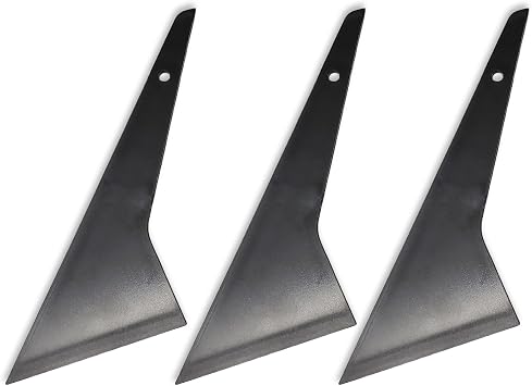 Window Tint Tools 3Pcs Plastic Squeegee Long Handle Tint Squeegee for Window Film Application