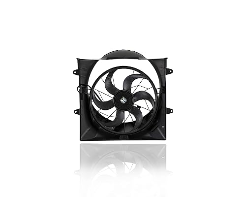 Miniatura 2 de Conjunto de ventilador de condensador y radiador dual, compatible con Pacific Best Inc., compatible con CH3115110 99-03 Jeep Grand Cherokee 4.0L,