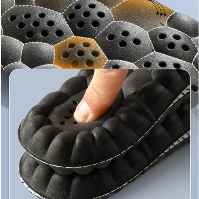 Graphene 4Dpu Massage Arch Insole Men's Shock-Absorbing Sweat-Absorbing Shit-Feeling