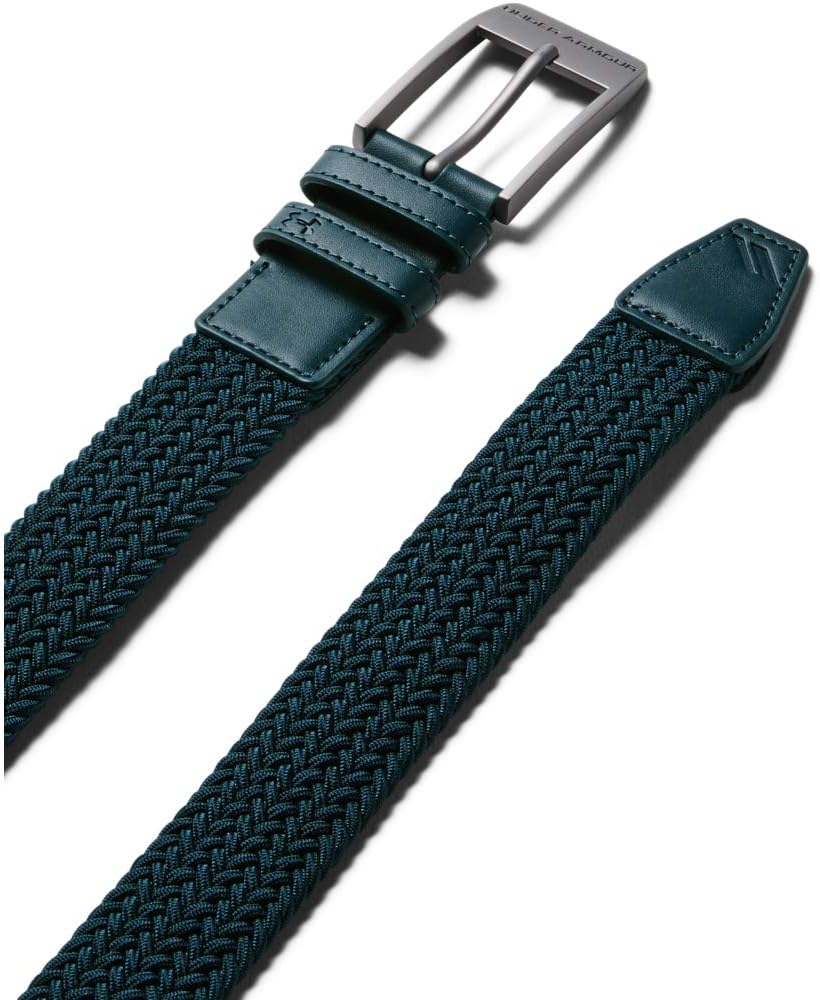 Under Armour UA Braided Belt 2.0 Tandem Teal (431)/Tandem Teal 30