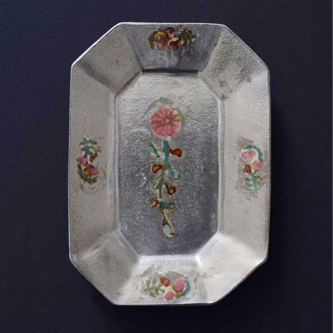 伊藤聡信　絵皿 Amazon.co.jp: 伊藤聡信 銀彩色絵皿 : ホーム＆キッチン