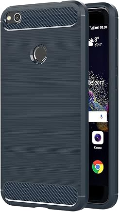 AICEK Funda Huawei P8 Lite 2017, Azul Silicona Fundas para Huawei P8 Lite 2017 Carcasa P8 Lite 2017 Fibra de Carbono Funda Case (5,2 Pulgadas) AICEK Funda Huawei P8 Lite 2017, Azul Silicona Fundas para Huawei P8 Lite 2017 Carcasa P8 Lite 2017 Fibra de Carbono Funda Case (5,2 Pulgadas)