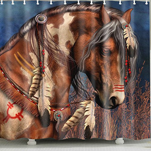bath best horse shower curtain