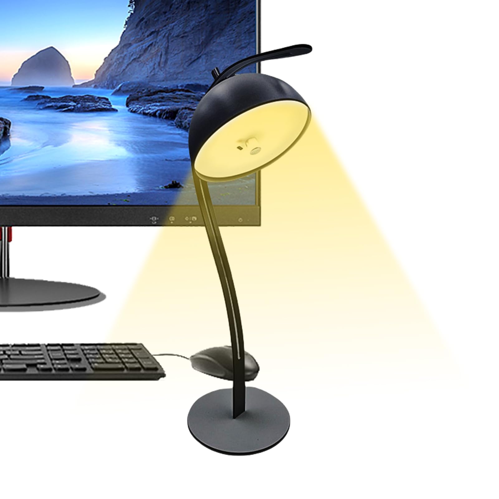 Lampe LED de bureau tactile et rechargeable pour éclairage de chambre - 8
