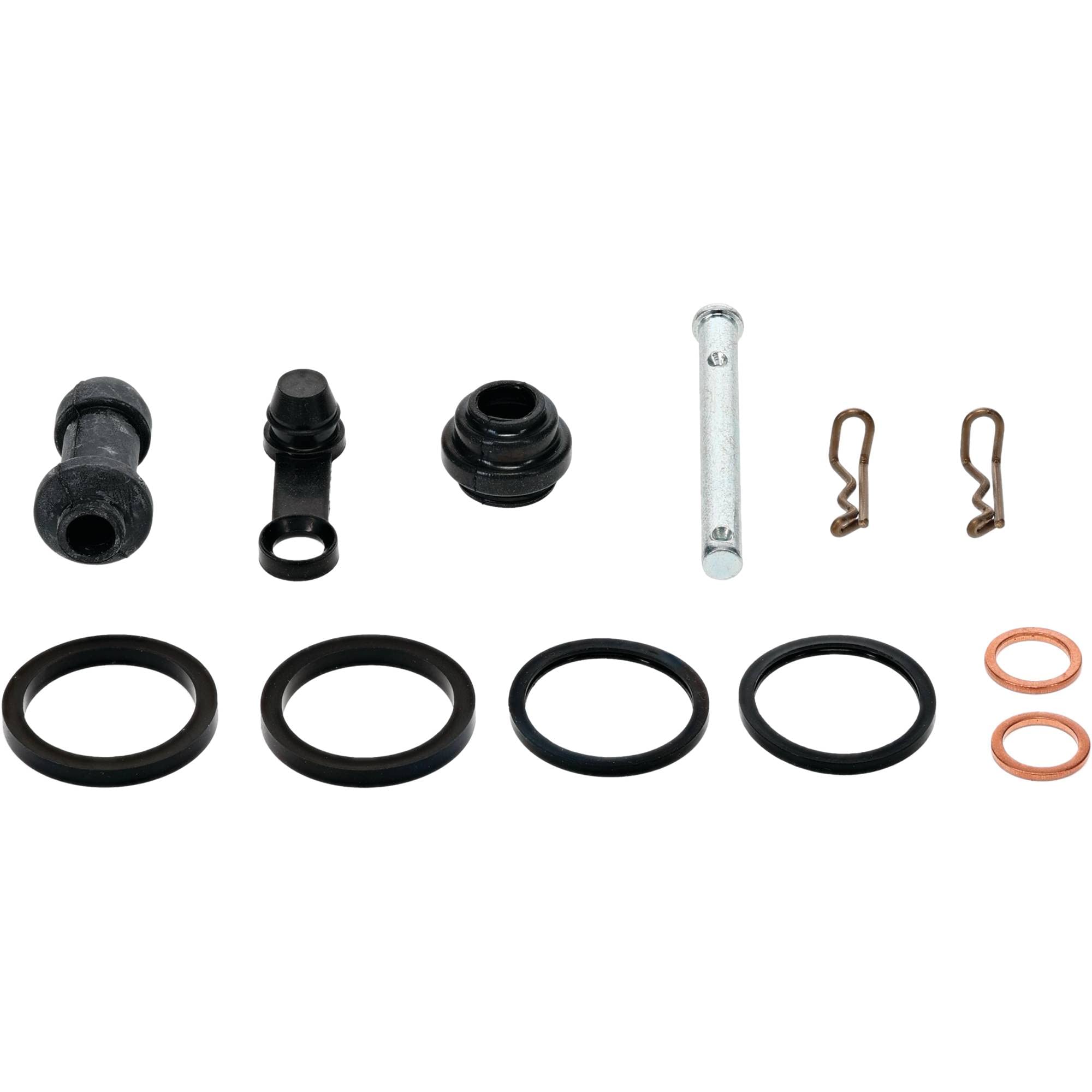All Balls Racing 18-3046 Front Brake Caliper Rebuild Kit Compatible with/Replacement For Husaberg 390FE 2010-2011, 450FE 2009-2011, 570FE 2009-2011, 570FS 2010-2011, FE250 2013-2014