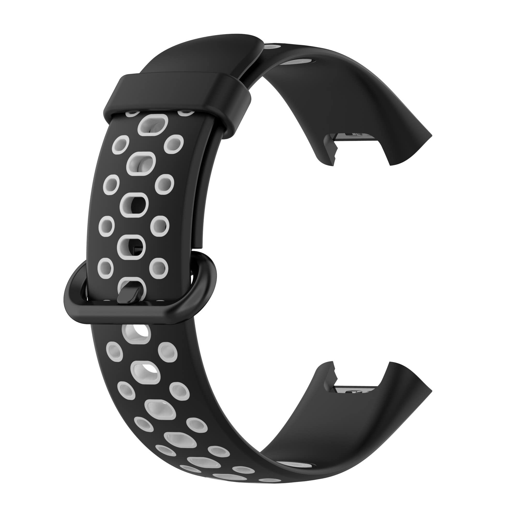 Bracelet en silicone compatible avec Xiaomi Mi Watch 2 Lite/Redmi Watch 2 pour homme et femme, bracelet de rechange pour montre Redmi Watch 2 (noir/rouge, noir/gris)