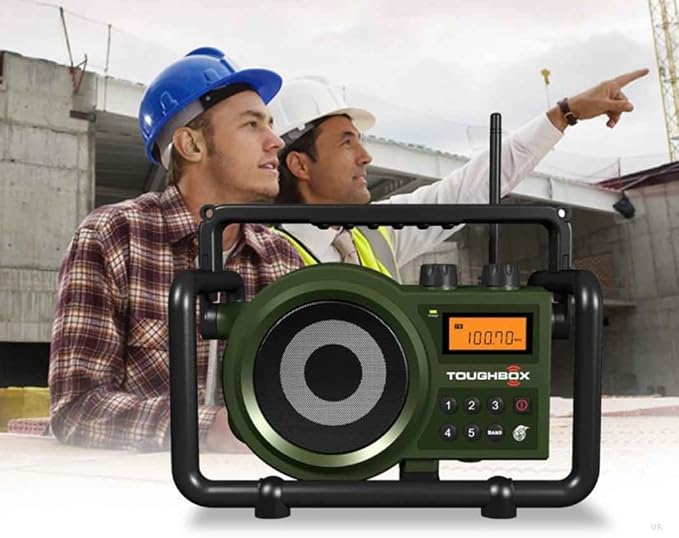 Radio digital resistente Sangean TB-100 verde miniatura 4