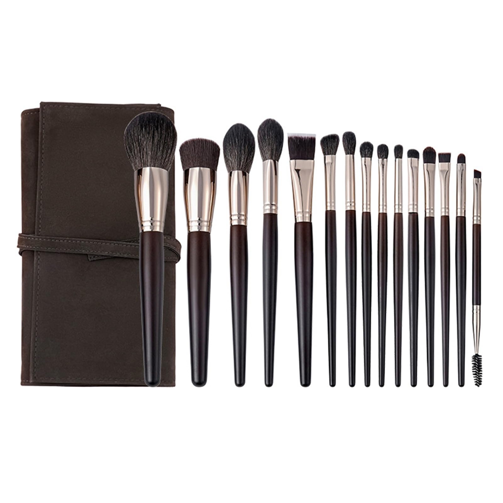 Make-up Pinsel Set 15 Mini Tragbare Make-Up Pinsel Set Faser Haar Pulver Dispergieren Werkzeug Professional