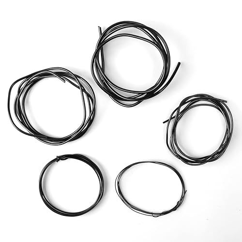 defutay Alambre de entrenamiento de bonsái de aluminio anodizado alambre de bonsái 0010in 0012in 0039in 0059in 0079in 16 pies en total apto para