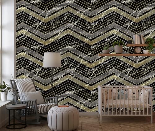 Image of VOLITO Wallpaper Luxury Shade Walls Sticker Waterproof,Oil Proof & Heat Resistant Kitchen Home,Living Room,Bedroom,Bathroom,Hotel,Pan&Shop Caounter,PVC self Adhesive(60x200) (V-115)