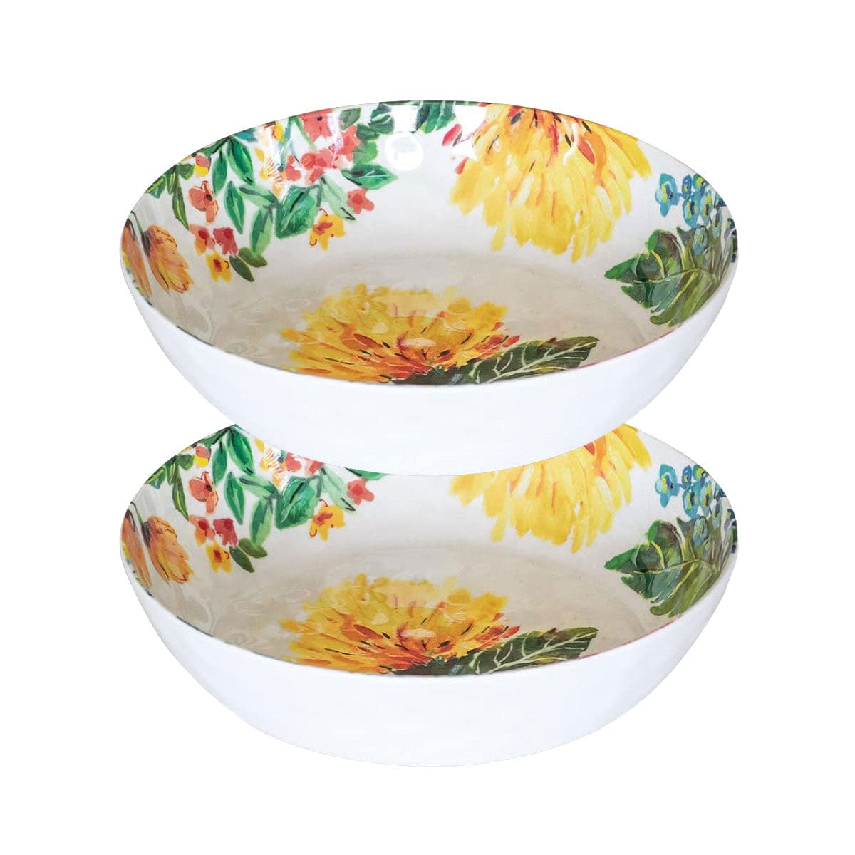 Amazon.co.jp: ターホン(TarHong) ガーデンフローラル ボウル 20cm 2個
