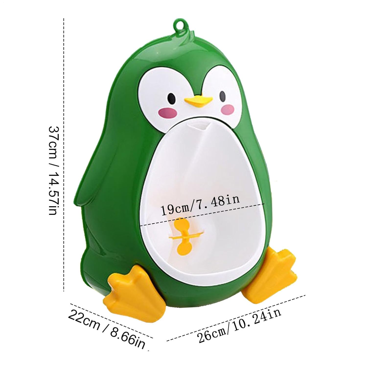 Potty Training Urinal,Adjustable Penguin Toilet for Nursery Home Toilet Toddler,with Funny Aiming Target