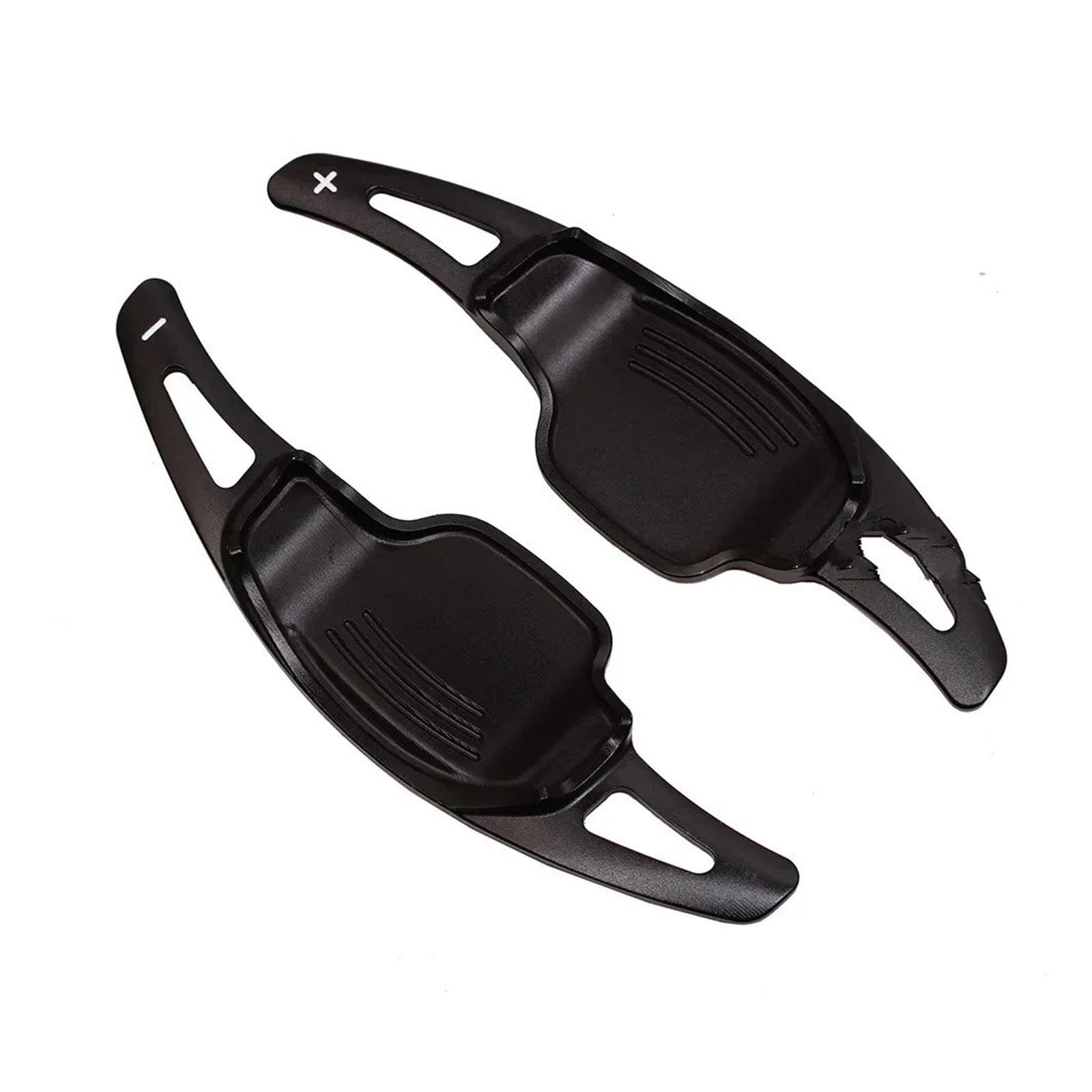 Xxiucj Car Paddle Shifter Extensions for Buick for Weilang for Regal for Lacrosse for GL8 2Pcs Car Steering Wheel Shift Paddle Shifter(Black)