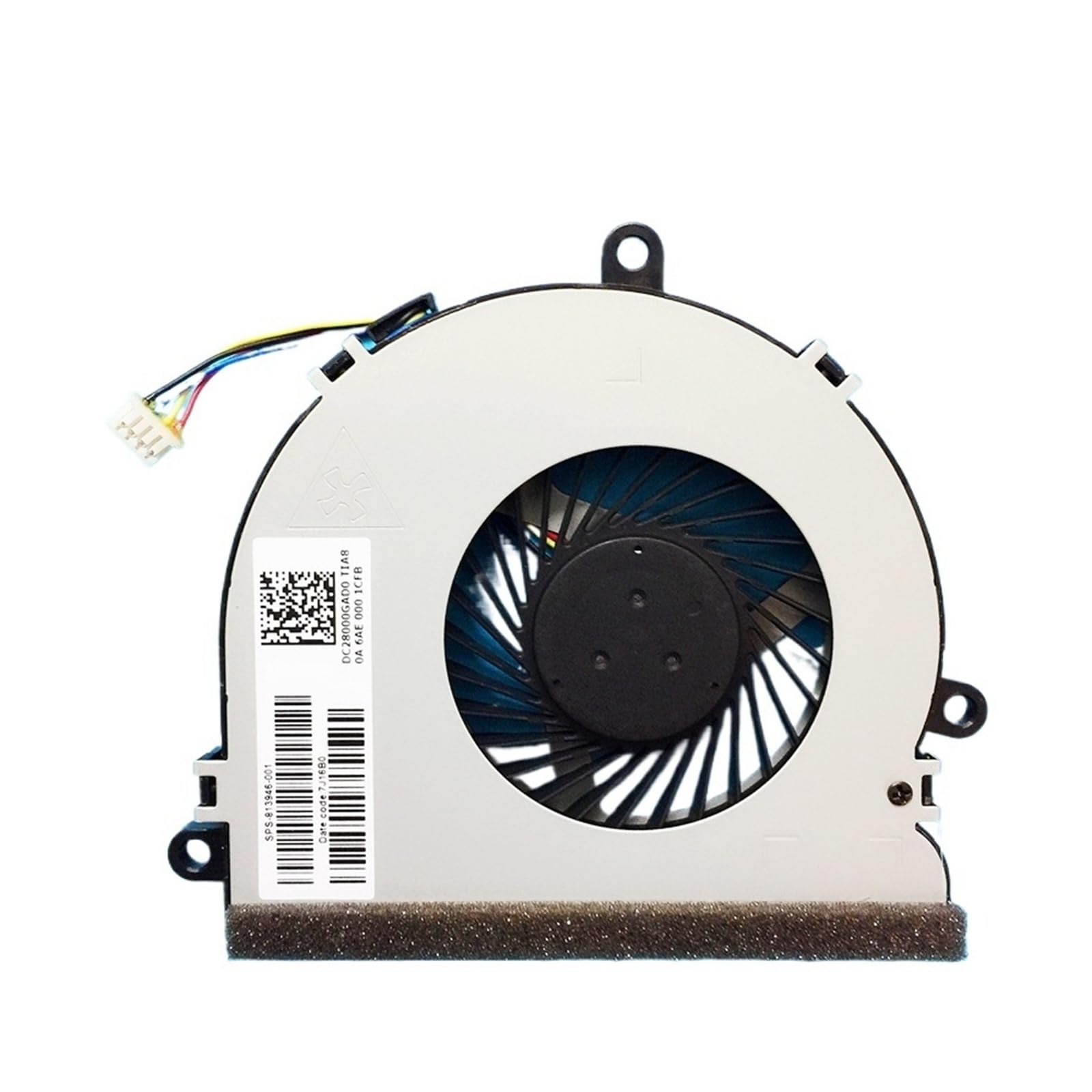 Notebook con Ventola di Raffreddamento for CPU, Compatibile con Ventilatore HP, Notebook, Serie 15g-ad008TX 15g-ad108TX-ad007TX DC28000JLRO