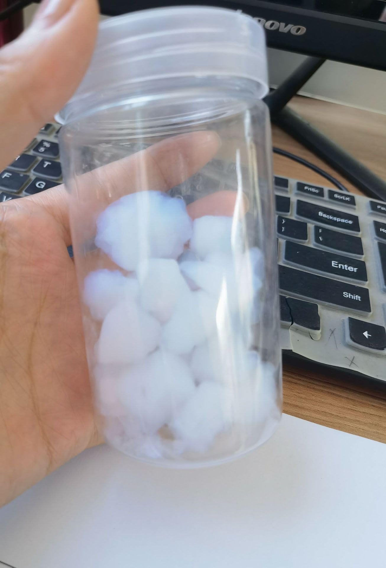 Nano blok aerogelowy do nadkrytycznych eksperymentalnych cząstek krzemionki, 8 g