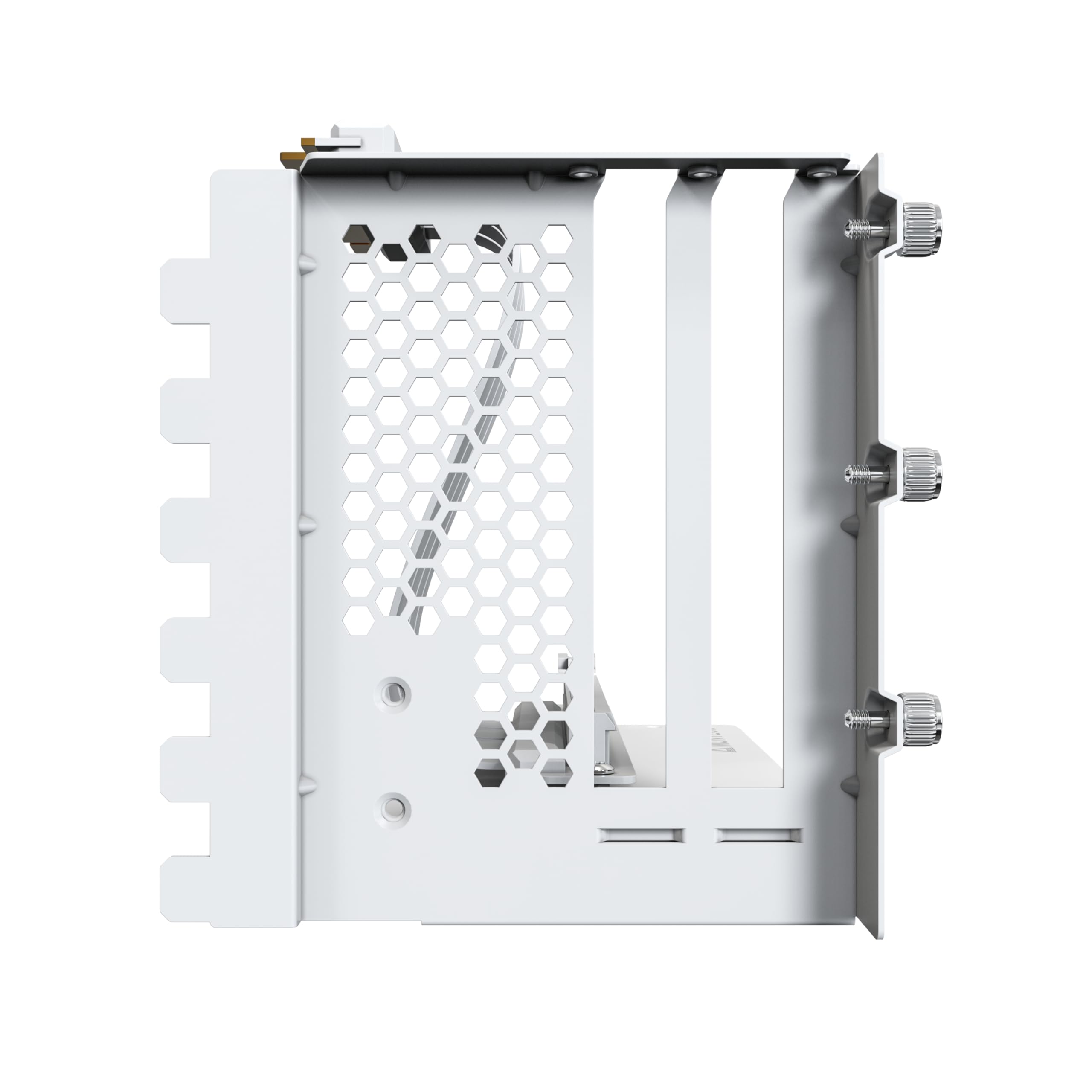 VGM 2 - Kit de montaje vertical de GPU, elevador PCIe 4.0 x16 de alta velocidad, extensor flexible de 244 mm con puerto de 90°, soporta 7 ranuras PCIe de rotura completa, soporte de GPU de 3 ranuras