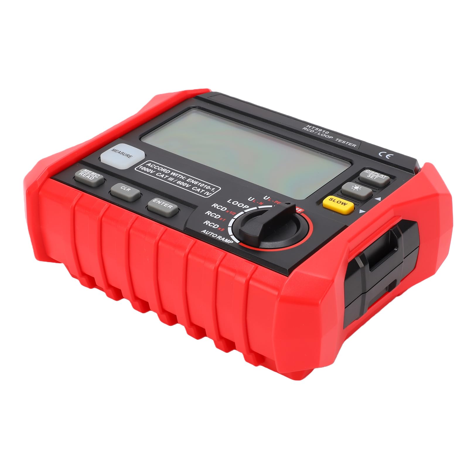 ViaGasaFamido Multifunktioneller Schleifenstromkreis-Impedanztester für Elektrische Sicherheitsinspektionen in Motoren und HVAC-Systemen (Standardpaket)