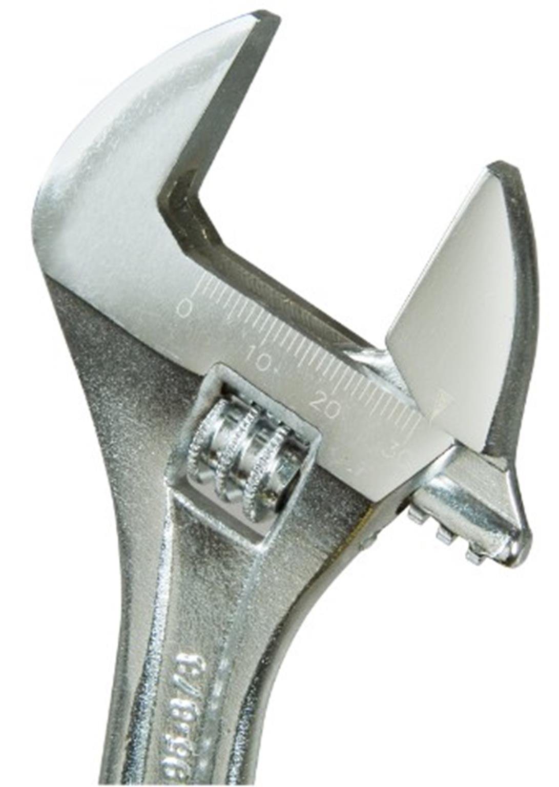 STANLEY 0-95-876 Clé À Molette Gamme FATMAX - Clé Forgée En Acier - Finition Anti-Corrosion - Marquage Laser - 5 Dimensions - Poignée Large - Ouverture 34Mm - Normes Iso 6787 Et Din 3117