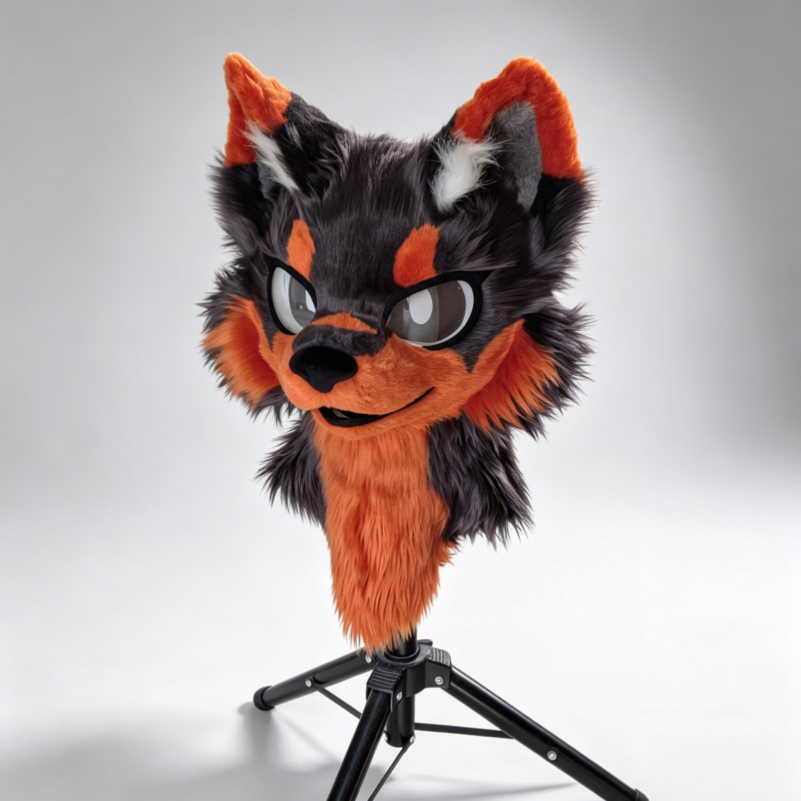 Fursuit Furry Głowa, maska cosplay na Halloween i imprezy tematyczne