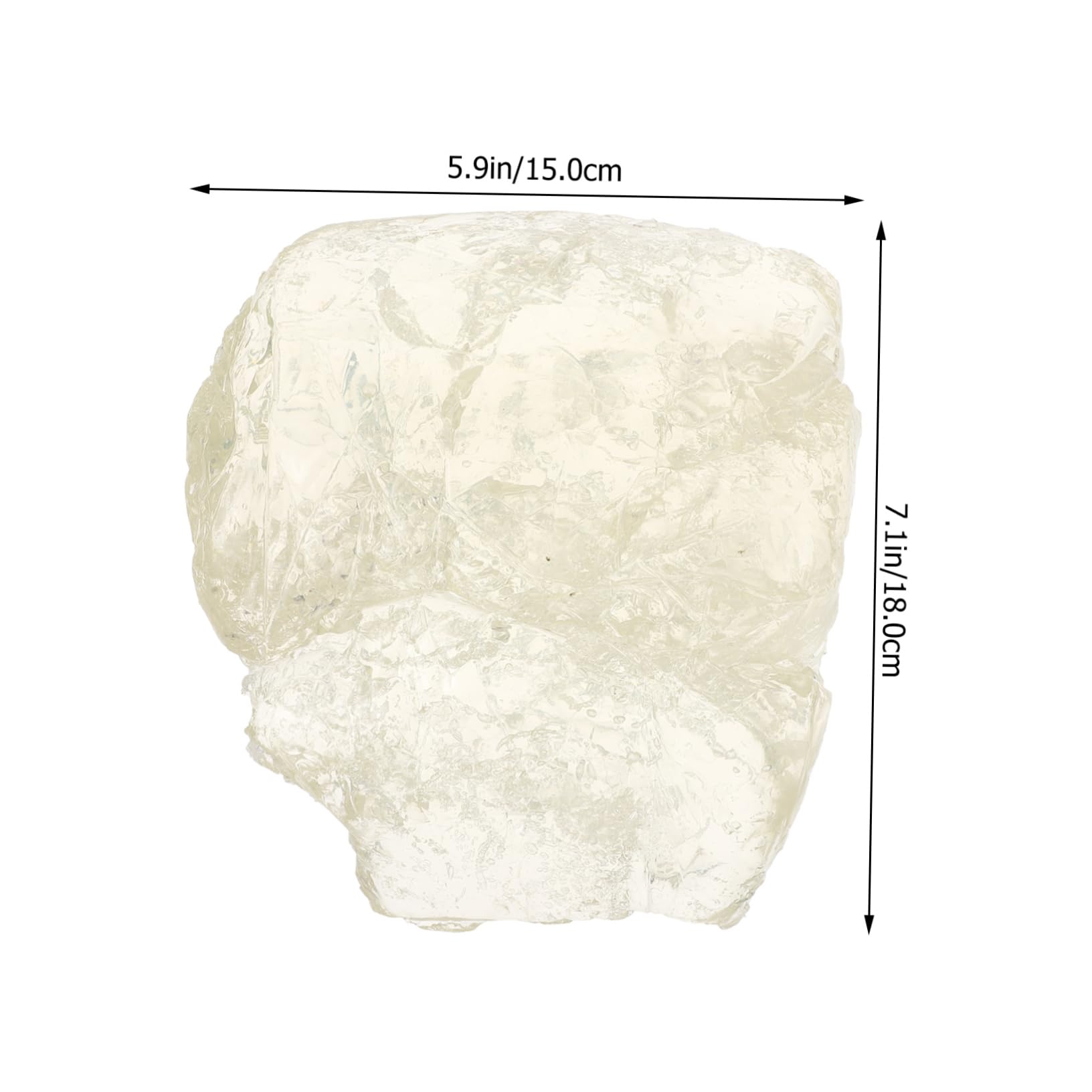 Veemoon 1Pack Scented for Candle Making Transparent Soft Wax for Handmade Scented Candles for Ocean Themed Crafts and Aromatherapy Projects