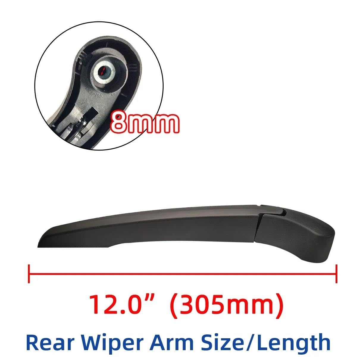 Spazzola Tergicristallo Per BMW Per X1 2016-2020 Spazzola Pioggia Parabrezza 2 Pezzi Spazzola Posteriore Auto Braccio Adatto Spazzola Tergicristallo Posteriore Kit Spazzole Tergicristallo Per Auto