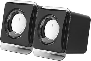 Mini USB2.0 Computer Speaker, Multifunctional Universal Mini Desktop Speaker, Stereo Music Speaker, Built in Amplifier Speaker, Computer Multimedia Speaker