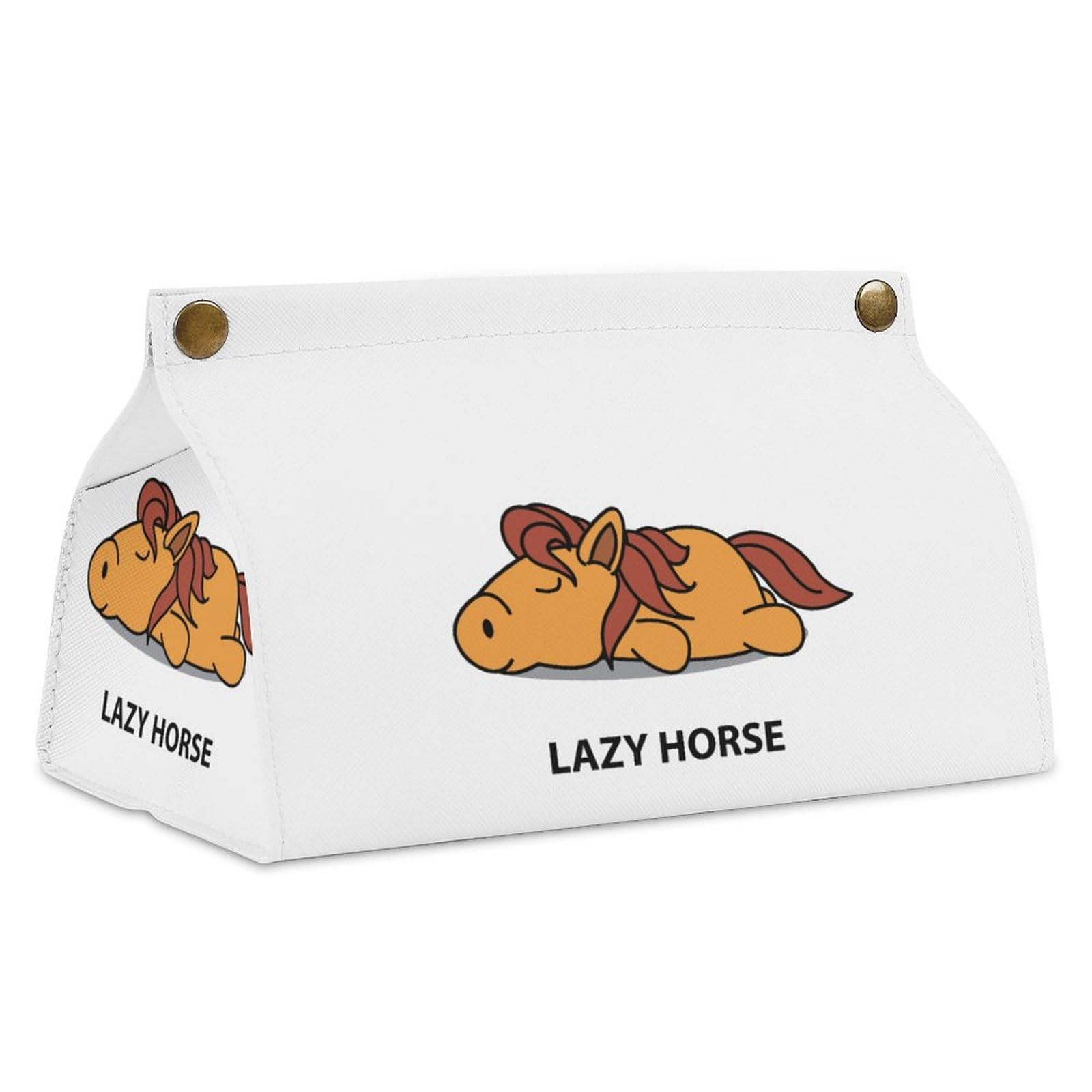Amazon｜ティッシュケース かわいい うま 馬 ティッシュボックス PU