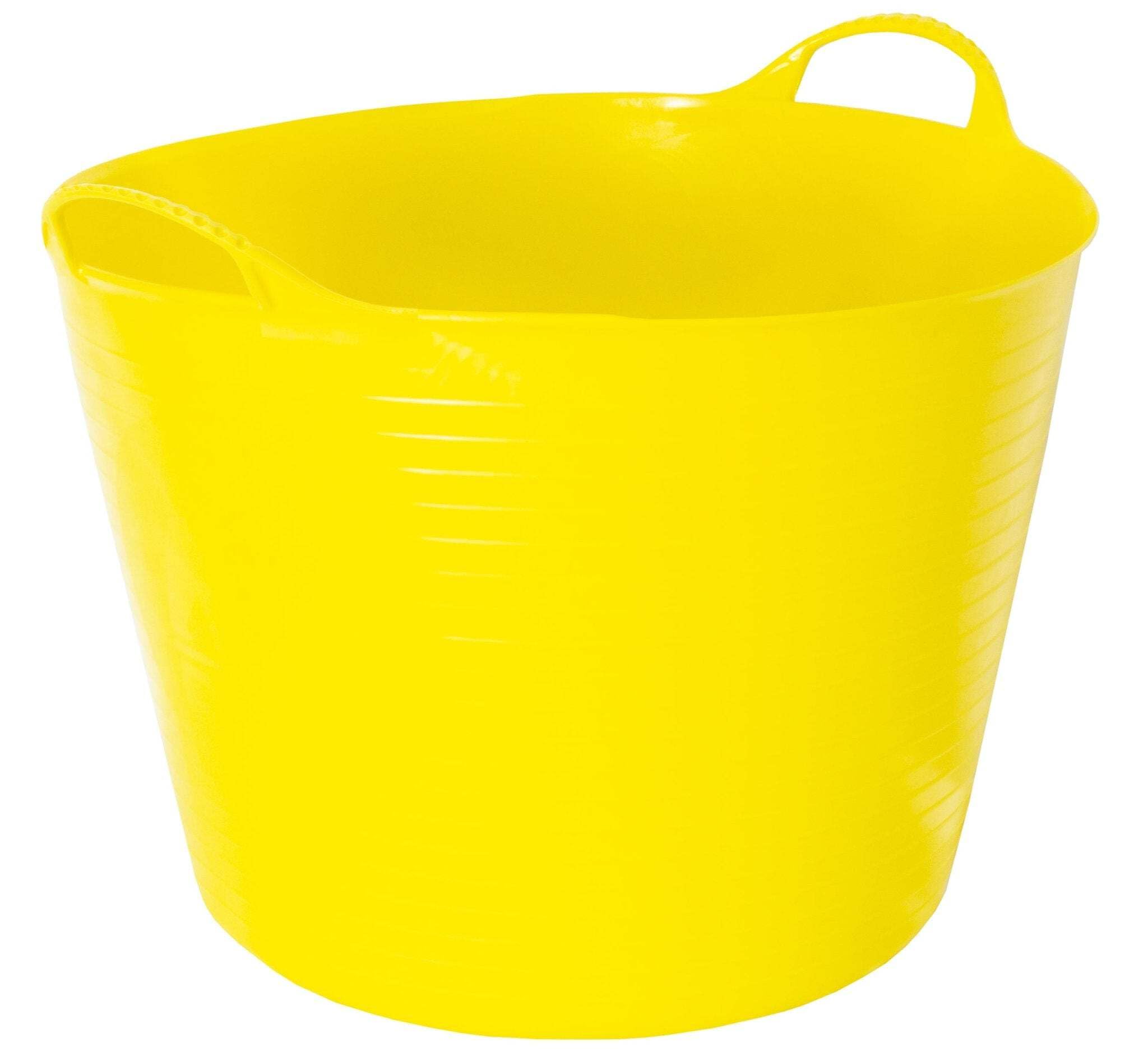 Faulks & Co Yellow Red Gorilla - Tubtrug Flexible Multipurpose Tub Large 38 Ltr