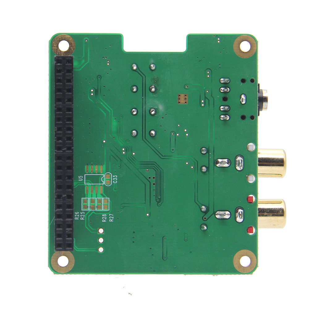 Rpi-Hifi-Dac Pcm5122 Scheda Di Espansione Scheda Audio Hifi Dac Per Raspberry Pi 3 Modello B / 2B / B +