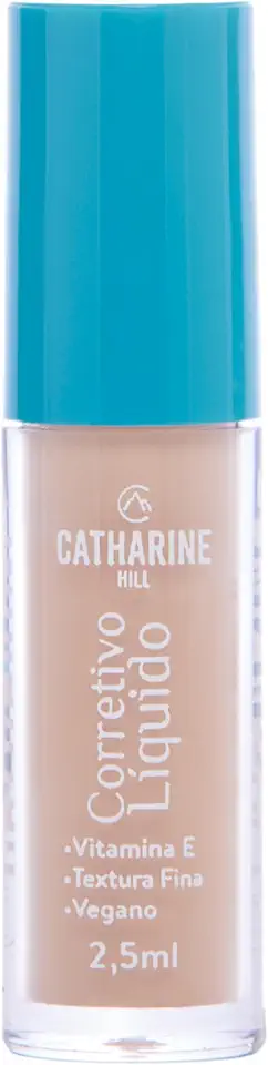 Mini Corretivo Líquido Light Média Cobertura Catharine Hill Travel Size Matte