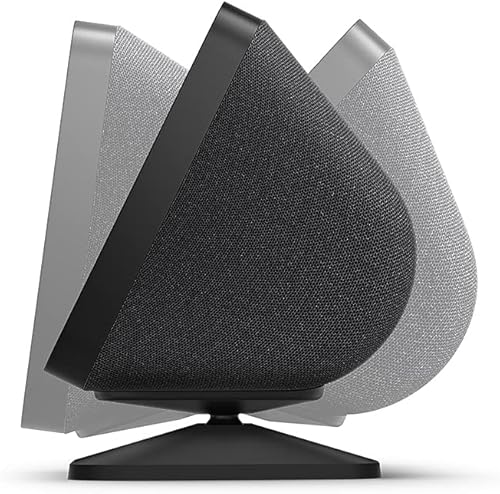 Vista 2 de Echo Show 8 (2da Gen) Base ajustable Carbón