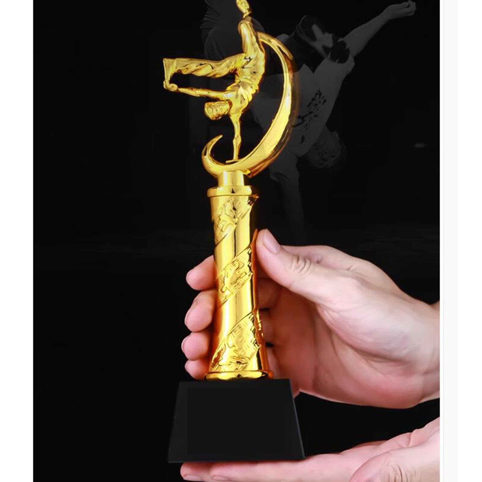 Trofeos, medallas y premios Trofeo del Campeonato De Competición De Baile Callejero. Bailarina Profesional Rompiendo Trofeo Ganadora Categoría Junior Premios del Club De Baile