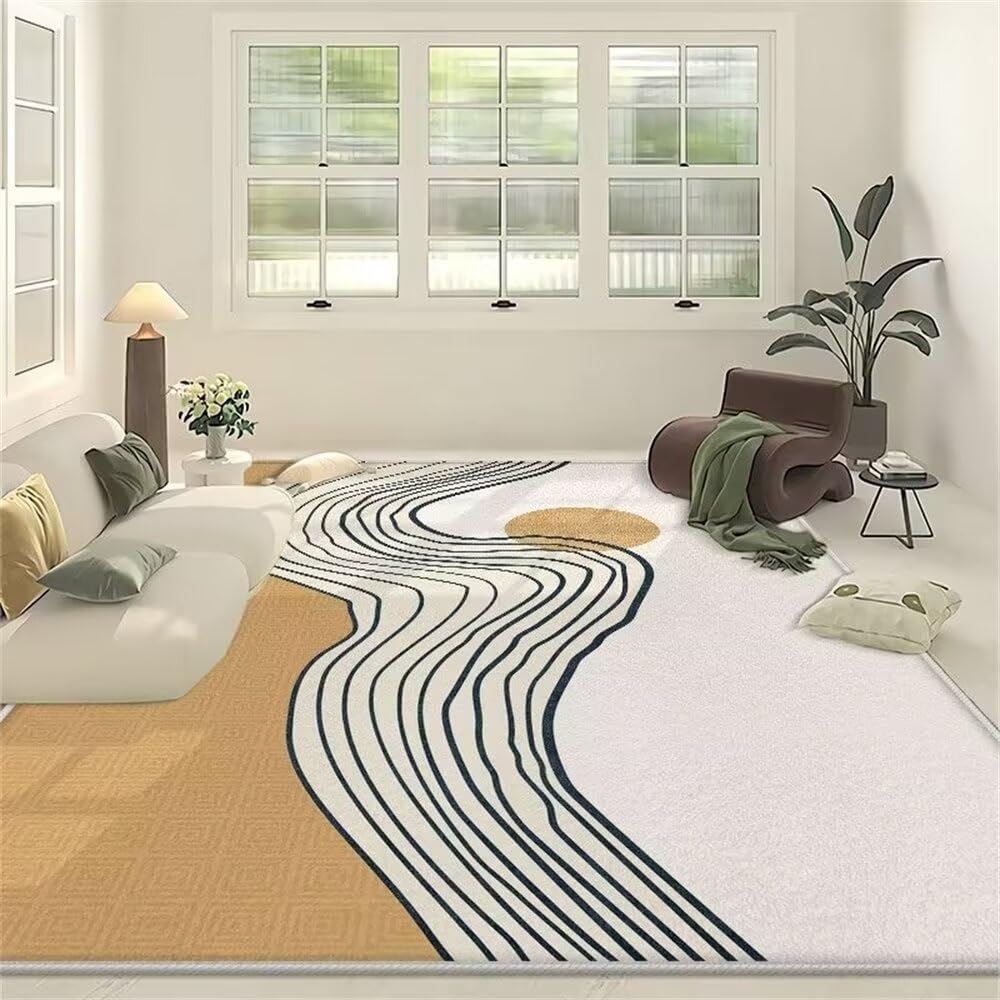 Decoration chambre le tapis de canape gris 90X160 rectangulaire et resistant