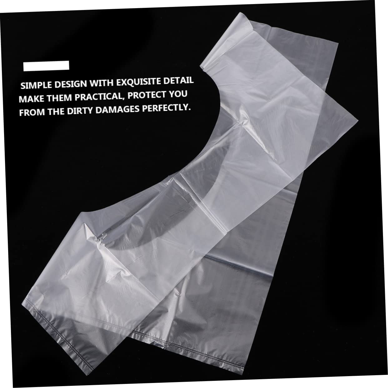 OUNONA Toilet Seat Protector 30 Pack Disposable Soft Waterproof for Travel Outdoor Activities