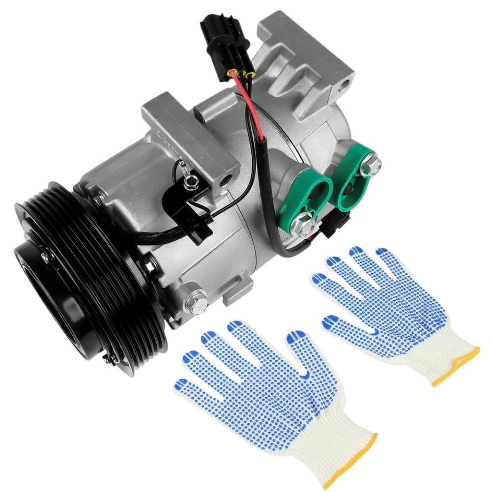 Zchepgynb Onecolor Ac Compressor With Clutch 97701H9150 Compatible With Accent Sedan Rio Sedan 1.6L 1591Cc L4 Gas Dohc 2018 2019