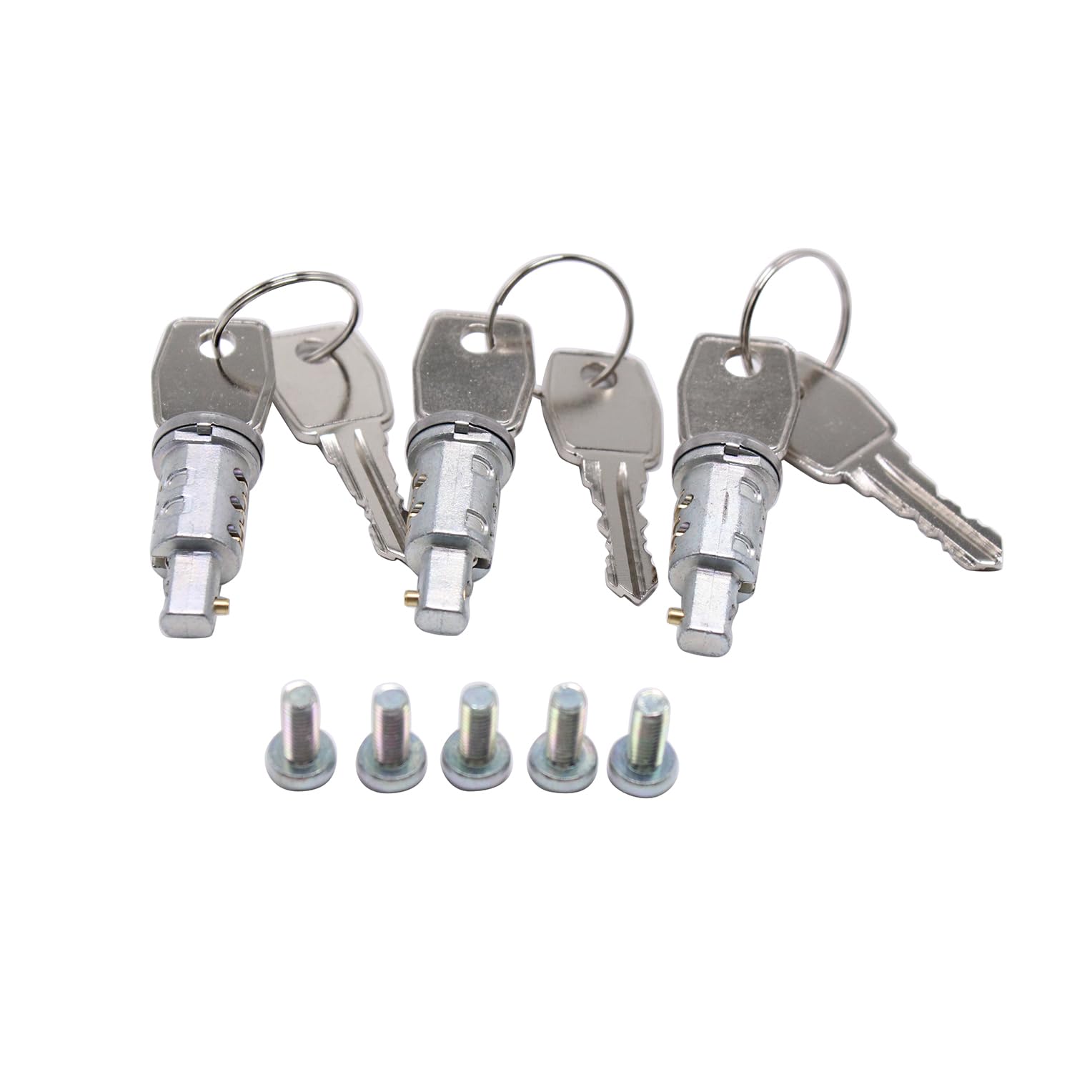 YUCHENSHLP Front Door Handle Repair Kit with Locks Keys MXC7651 MXC7652 Compatible with Land Rover Defender 90 110 & 130 (Upto 2002) Chassis V - Image 4