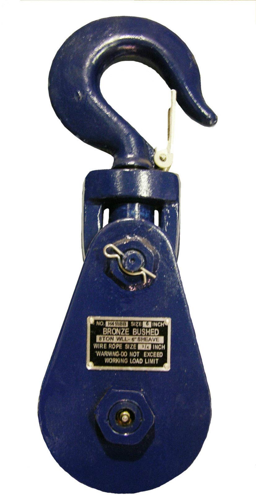 BA Products 6I-8T6, 8 TON Snatch Block, 6