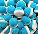 Raspberry Pufflettes Blue & White Gummy Bites 1LB Bag