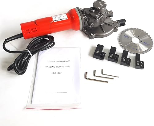 Miniatura 4 de Sierra eléctrica CCTI de filo de corte, multiusos, corte hasta #8 (1" 0.984 in) barra de refuerzo y barra redonda (modelo: RCS-40A)