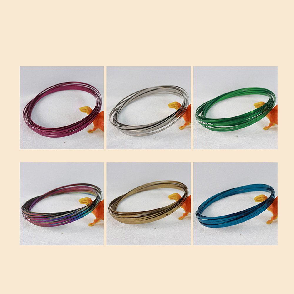 Juego De 4 Anillos De Flujo Cinéticos De Acero Inoxidable 304, Juguete Antiestrés Retráctil Con Bolsa, Ideal Para Regalar Y Aliviar Tensiones