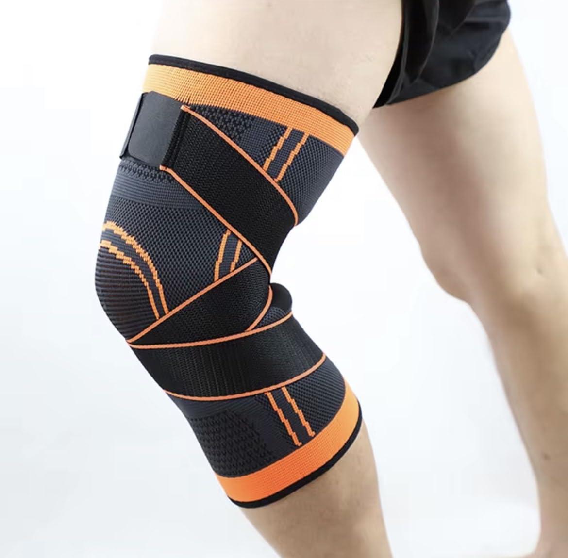 Compression Knee brace for Women & Men, Knee Sleeve, Knee Support for Meniscus Tear, Knee Pain, ACL, Running, Workout & Arthritis Pain Relief (Green, Large)